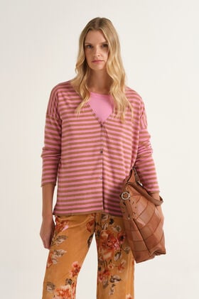Maliparmi SOFT TOUCH STRICKJACKE Beige JN371270538 Maliparmi SOFT TOUCH STRICKJACKE Beige JN371270538