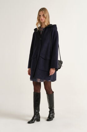 Maliparmi DOUBLE WOOL CHAQUETA Azul JA536220276 Maliparmi DOUBLE WOOL CHAQUETA Azul JA536220276