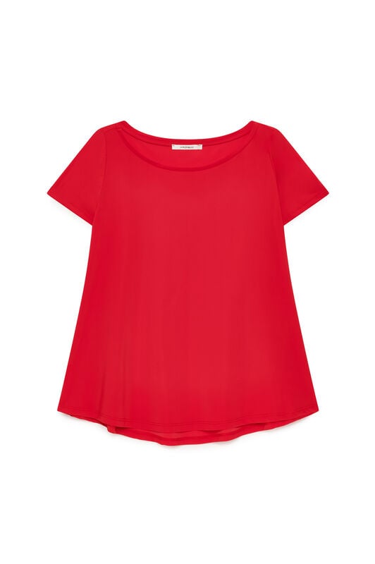 Malìparmi SOFT JERSEY T-SHIRT Red JK028170210