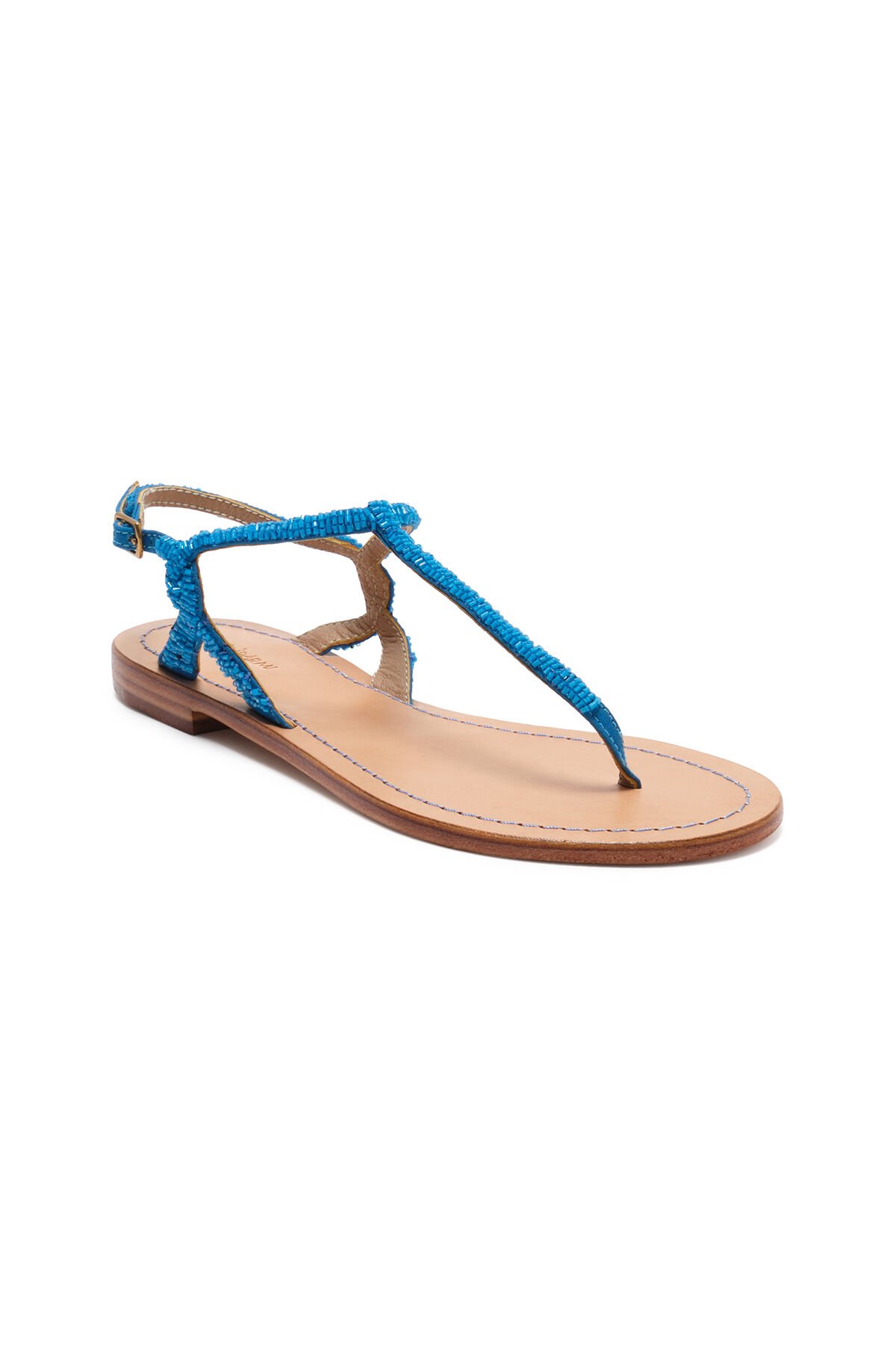 Malìparmi CUTS & BEADS SANDAL Cobalt SA006991069 Malìparmi CUTS & BEADS SANDAL Cobalt SA006991069