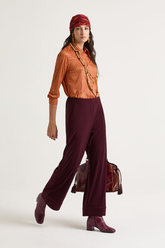 Maliparmi TECNO JERSEY TROUSERS Must JH013470226 Maliparmi TECNO JERSEY TROUSERS Must JH013470226