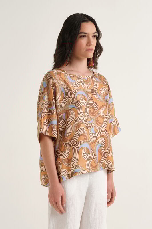 Malìparmi COLLECTION PRINT HEMD Leder JM559031027