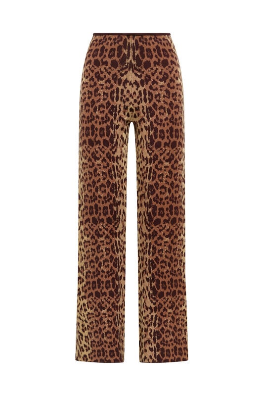 Maliparmi JACQUARD COMFORT TROUSER Brown JH809178219 Maliparmi JACQUARD COMFORT TROUSER Brown JH809178219