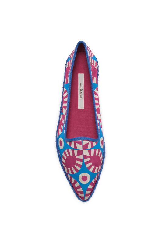 Malìparmi FLORAL SPIN BALLET FLAT Blue SB009652112