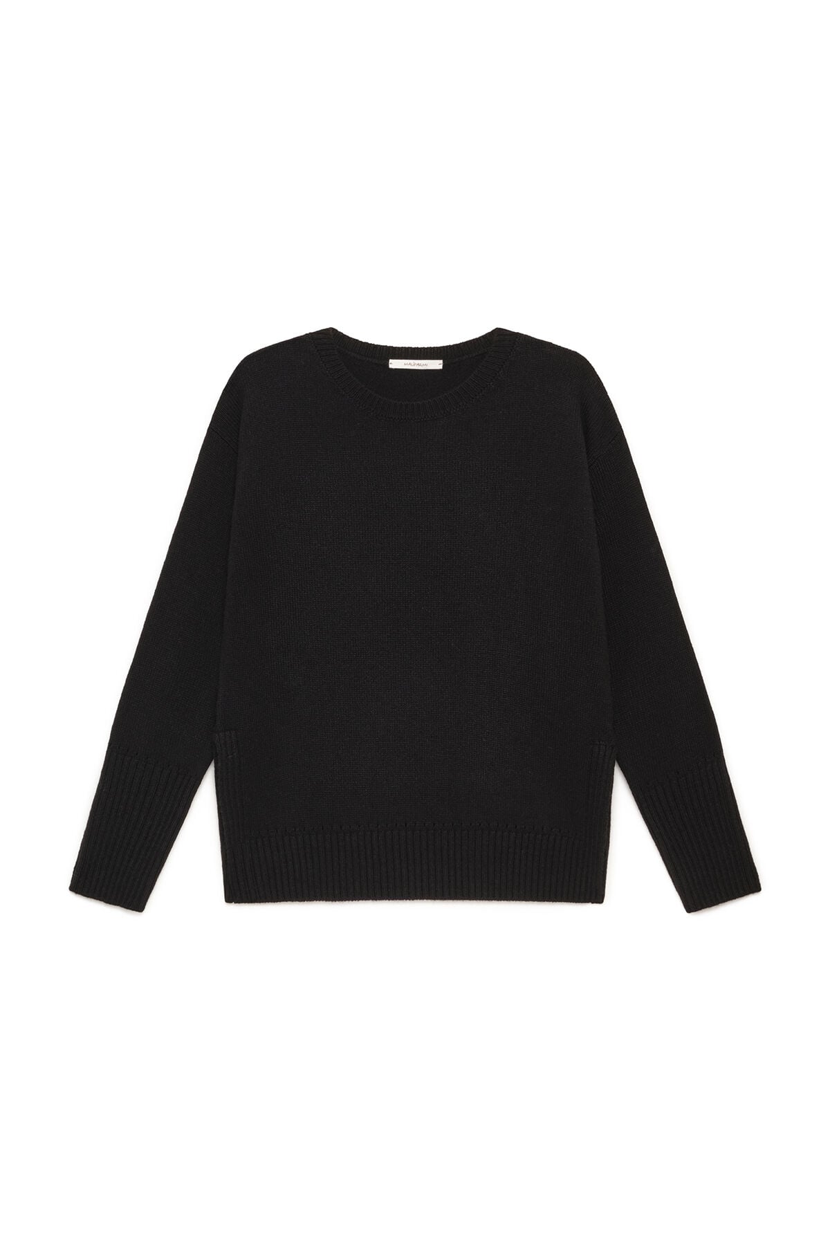 Maliparmi CASHMERE MERINOS KNIT Black JQ511474315 Maliparmi CASHMERE MERINOS KNIT Black JQ511474315