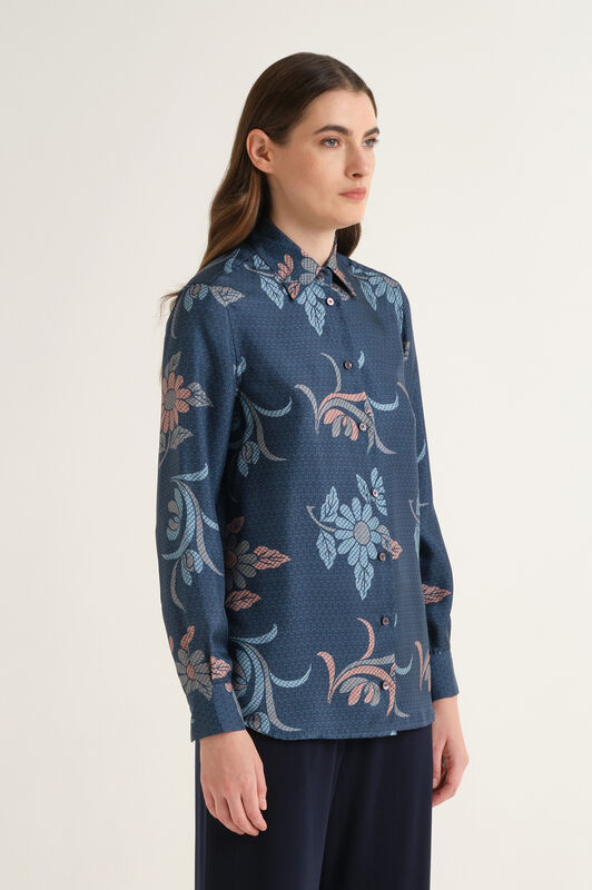 Maliparmi CAMICIA COLLECTION PRINT Blu JM214431033 Maliparmi CAMICIA COLLECTION PRINT Blu JM214431033