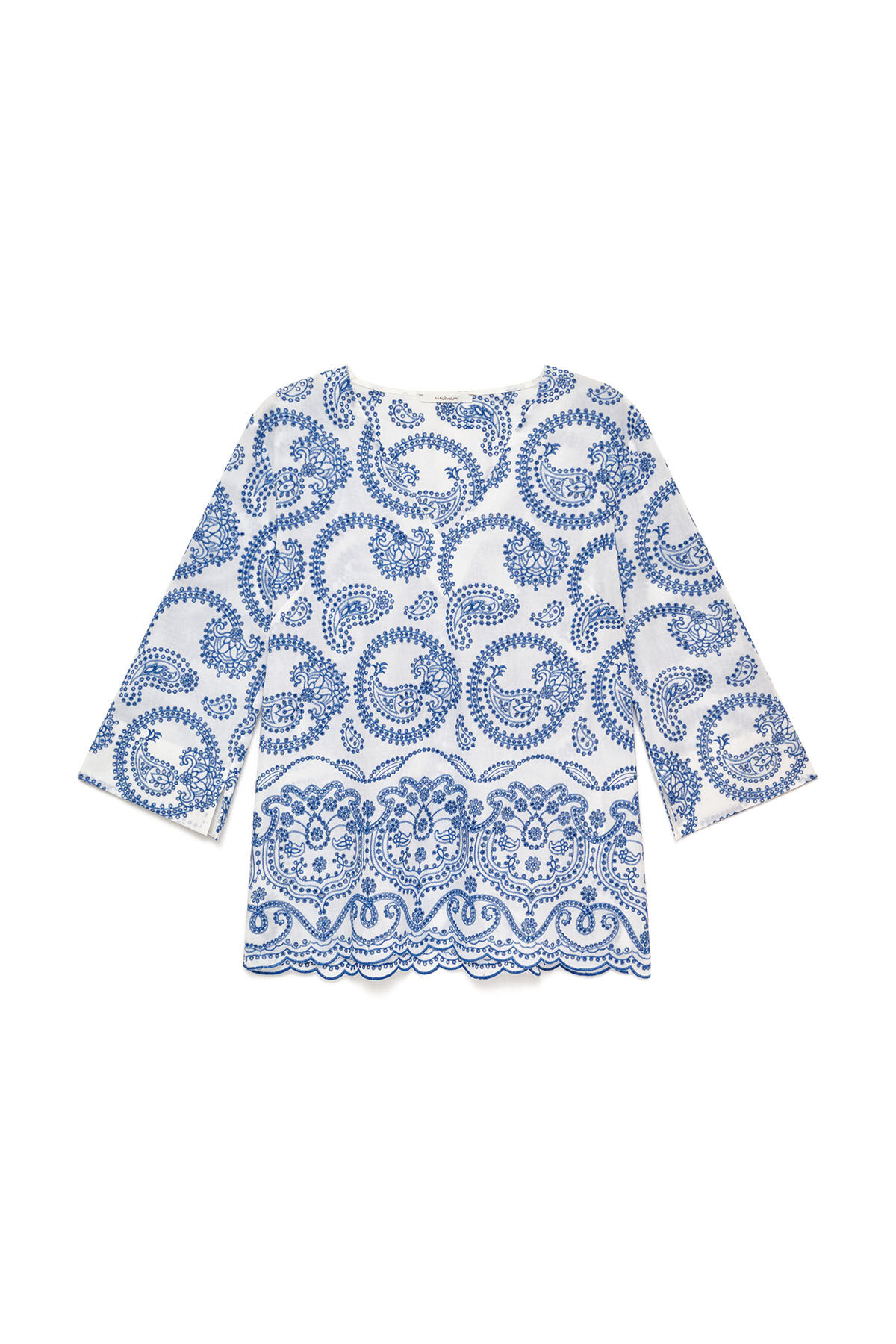 Malìparmi BRODERIE ANGLAISE SHIRT Blue JM558115218