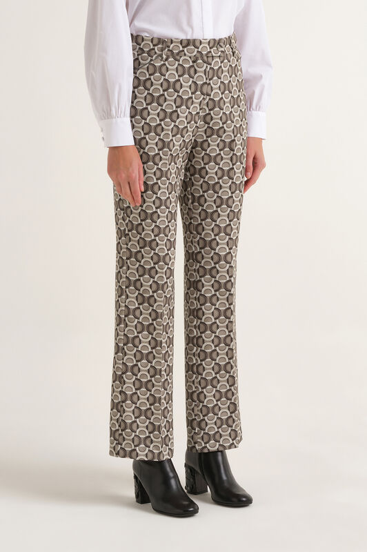 Maliparmi GRAPHIC ORBIT PANTALON Gris JH808150687 Maliparmi GRAPHIC ORBIT PANTALON Gris JH808150687