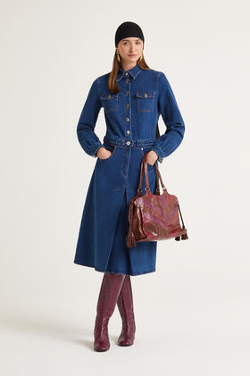 Maliparmi DENIM CRAFTS KLEID Dunkelblau JF668210206