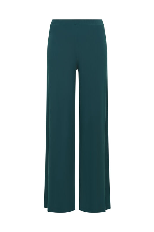 Malìparmi SOFT JERSEY TROUSERS Forest Green JH753070210