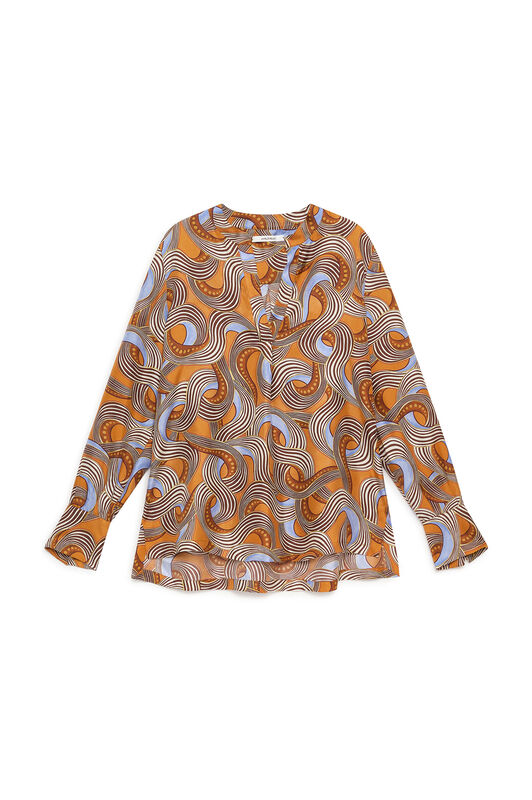 Malìparmi CAMICIA COLLECTION PRINT Cuoio JM103331027