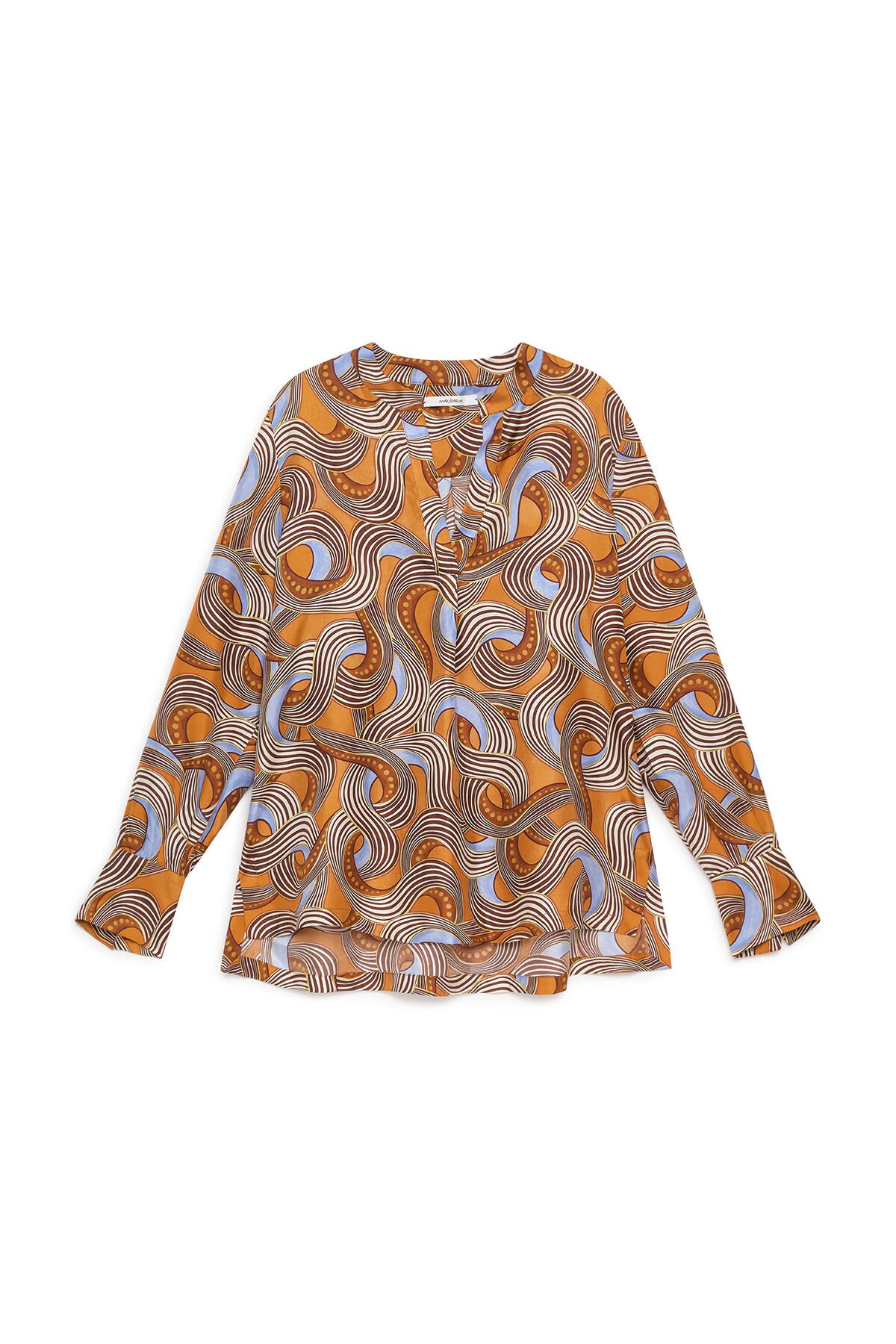 Malìparmi CAMICIA COLLECTION PRINT Cuoio JM103331027