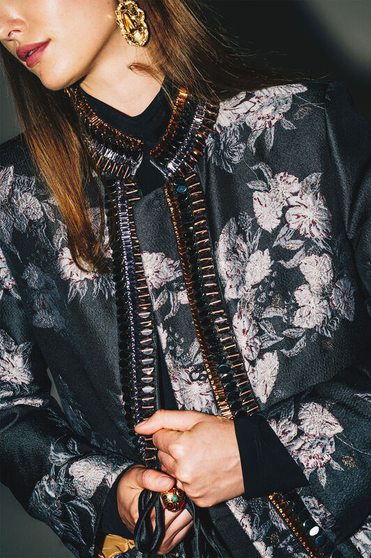 Maliparmi CAPPOTTO INDIAN PRINCESS Nero JB538650647