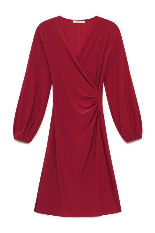 Maliparmi TECNO JERSEY ROBE Bordeaux JF680370226 Maliparmi TECNO JERSEY ROBE Bordeaux JF680370226
