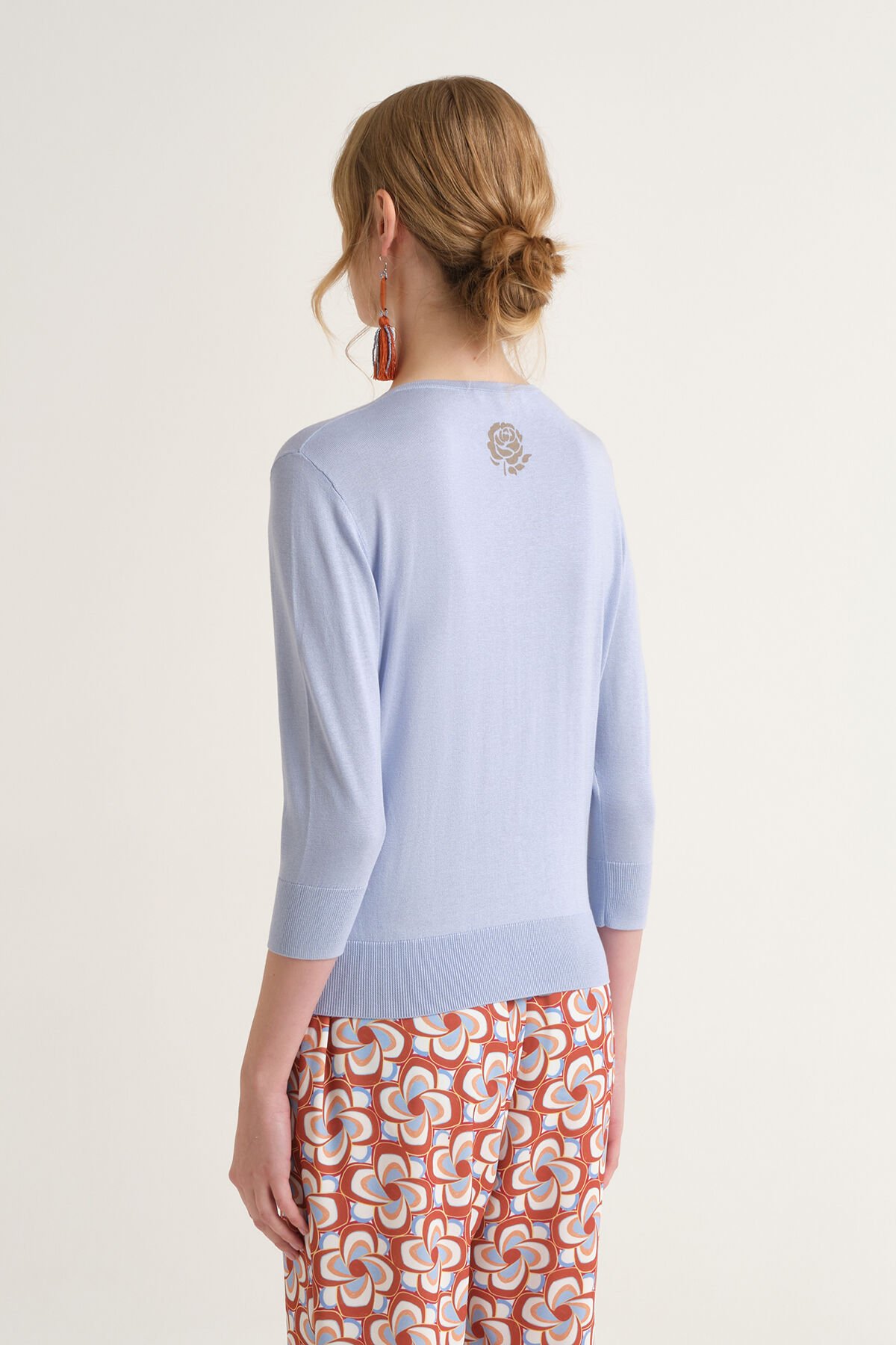 Malìparmi COLOURS OF THE WORLD CARDIGAN Light Blue JN218278074