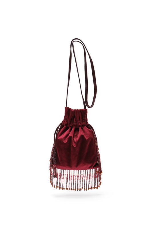 Maliparmi EMBROIDERY RUGIADA POUCH Burgundy OP009861055 Maliparmi EMBROIDERY RUGIADA POUCH Burgundy OP009861055