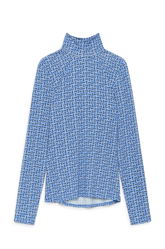 Maliparmi STONES JERSEY-T-SHIRT Blue JK026070656