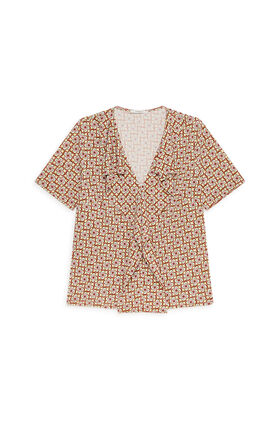 Malìparmi MINI MOULINÉ TOP Brown JP556770675