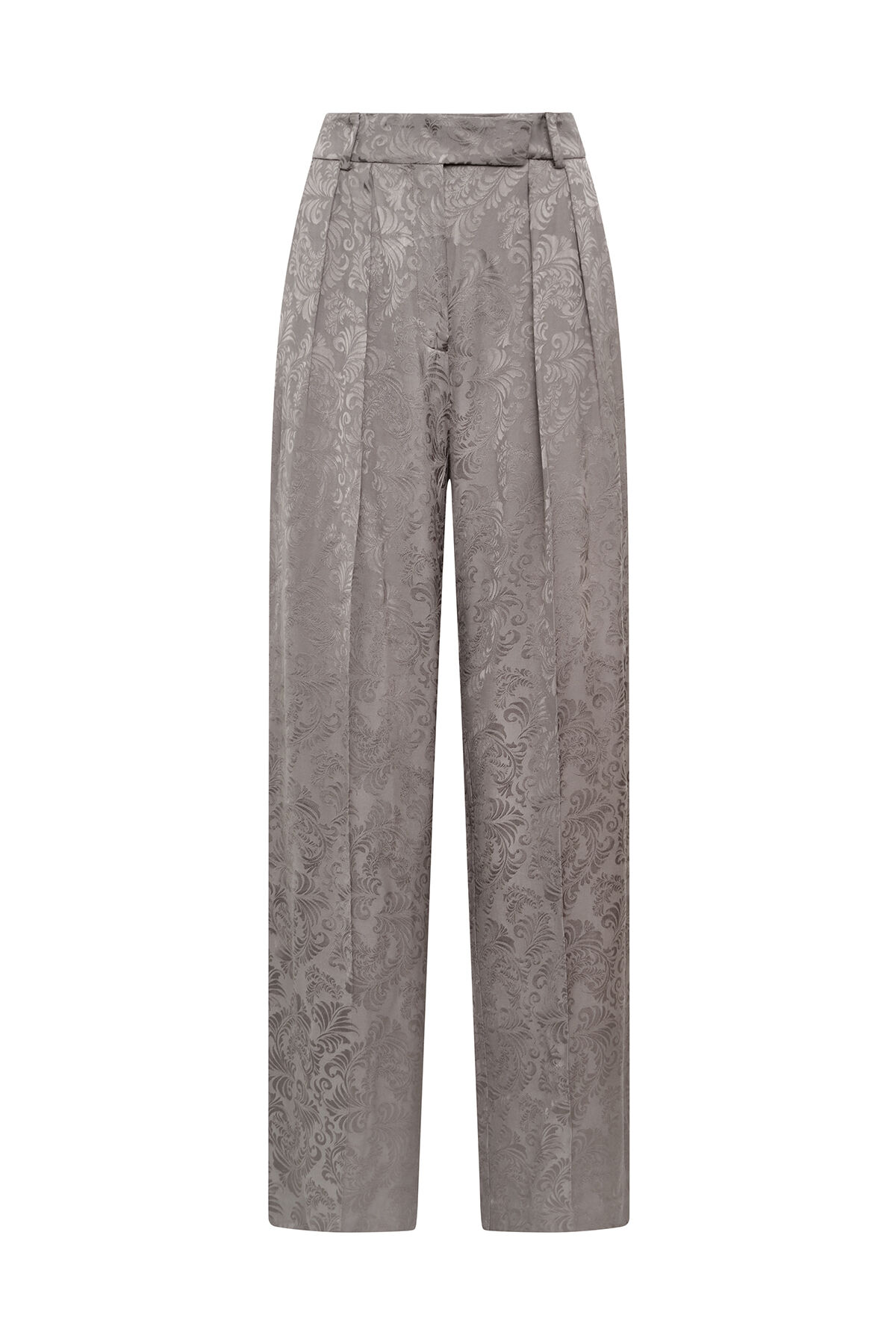 Maliparmi DAMASK JACQUARD TROUSER Grey JH803750684 Maliparmi DAMASK JACQUARD TROUSER Grey JH803750684