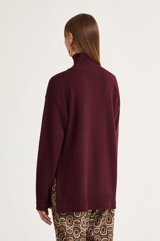 Maliparmi MAGLIA CASHMERE MERINOS Mosto JQ511274315