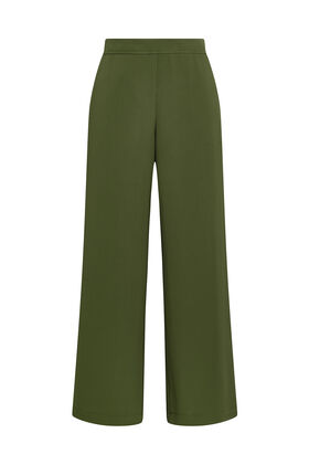 Maliparmi PURE CADY PANTALÓN Verde Militar JH805350692 Maliparmi PURE CADY PANTALÓN Verde Militar JH805350692