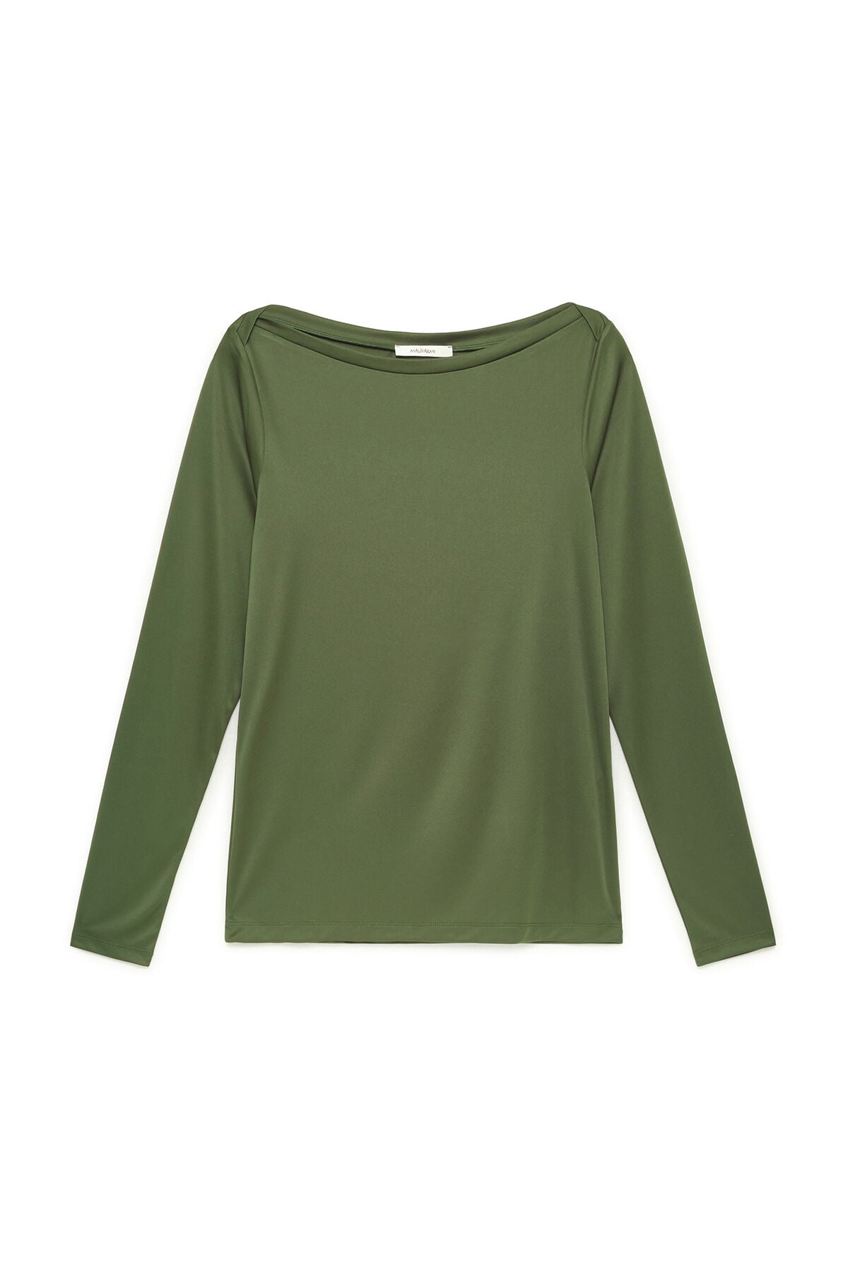 Maliparmi PLANE POLY JERSEY T-SHIRT Fern JK025770683 Maliparmi PLANE POLY JERSEY T-SHIRT Fern JK025770683
