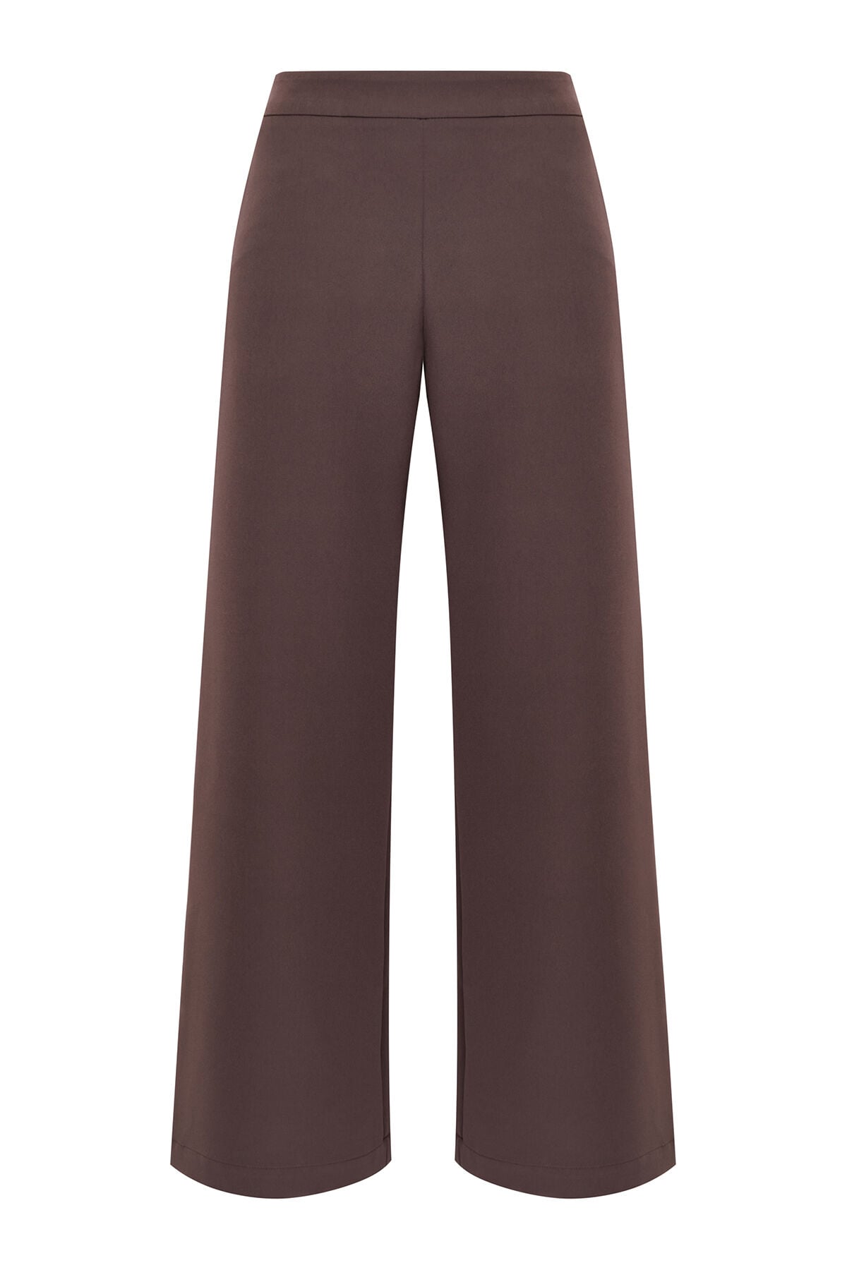 Maliparmi SLEEK MATTE TROUSER Cool Brown JH805350689 Maliparmi SLEEK MATTE TROUSER Cool Brown JH805350689