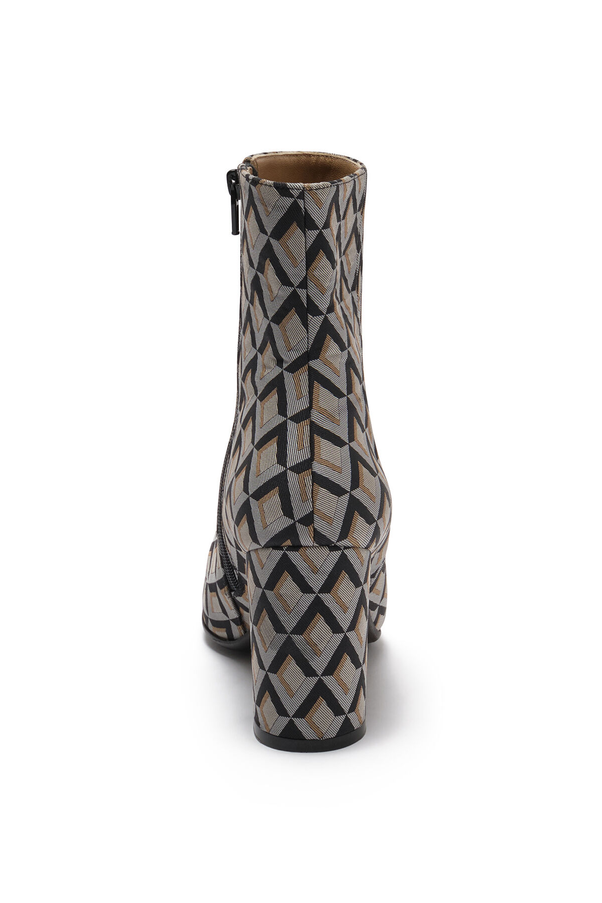 Maliparmi GEOMETRIC JACQUARD ANKLE BOOT Grey SY016550693 Maliparmi GEOMETRIC JACQUARD ANKLE BOOT Grey SY016550693