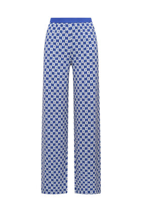 Malìparmi DIAMOND GLOW TROUSERS Blue JH753070674