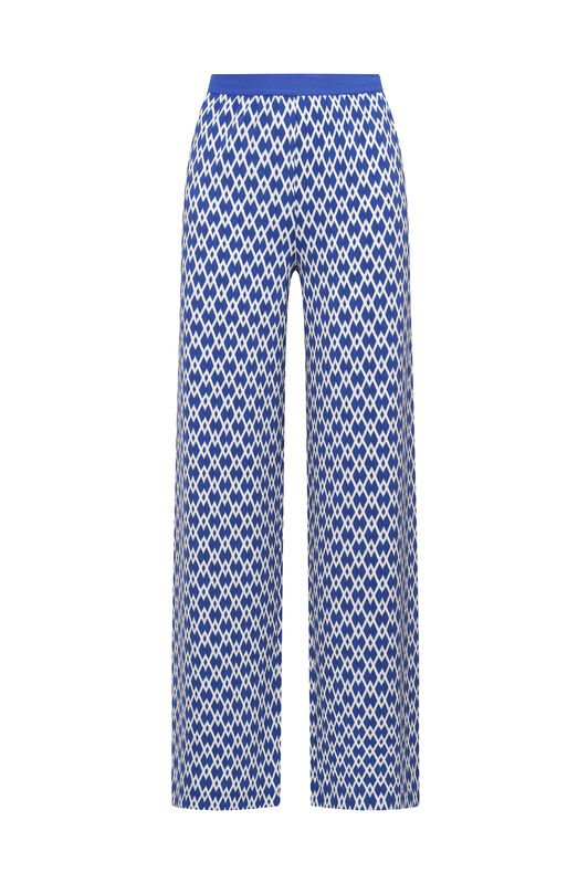 Malìparmi DIAMOND GLOW TROUSERS Blue JH753070674 Malìparmi DIAMOND GLOW TROUSERS Blue JH753070674