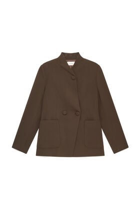Maliparmi PURE CADY BLAZER Dark Brown JD649550692
