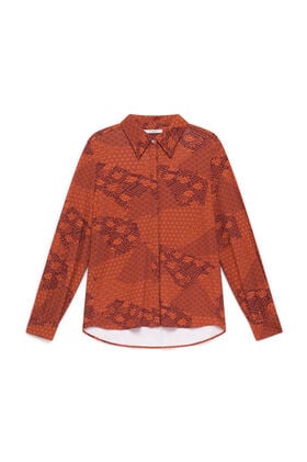 Maliparmi MOSAIC KIMONO SHIRT Red JM556470679