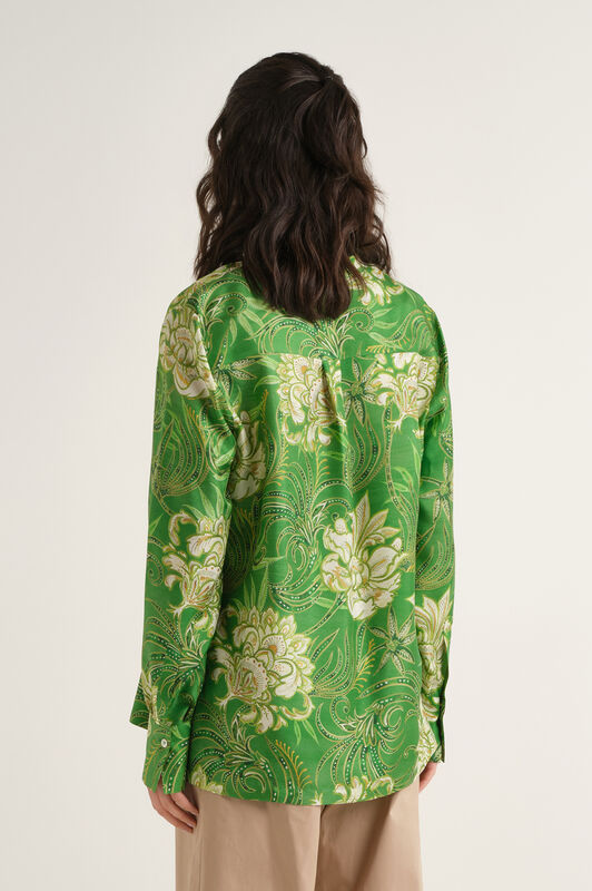 Malìparmi COLLECTION PRINT SHIRT Green JM103331027