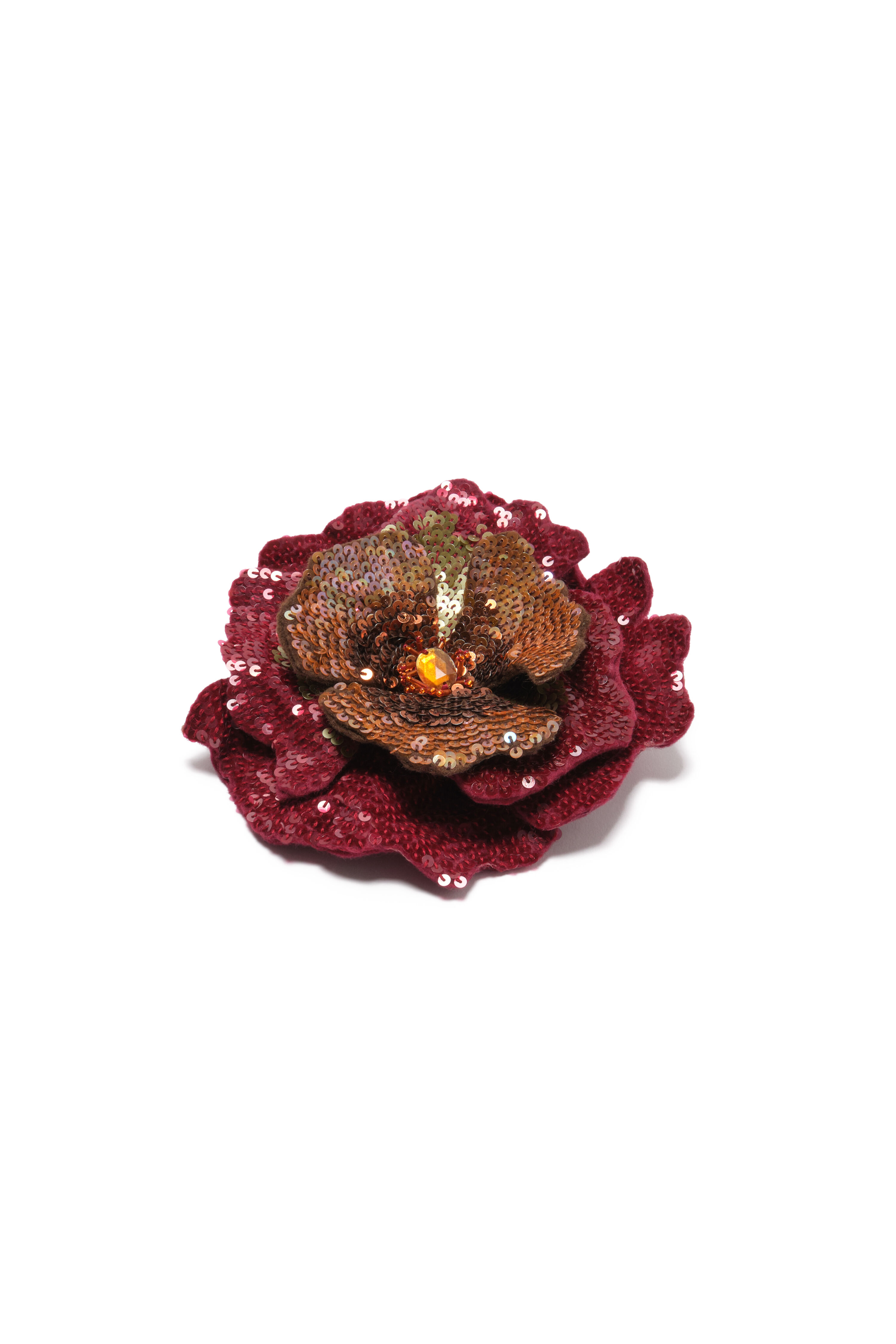 Maliparmi RADIANT FLORA BROOCH Leather TS012995163
