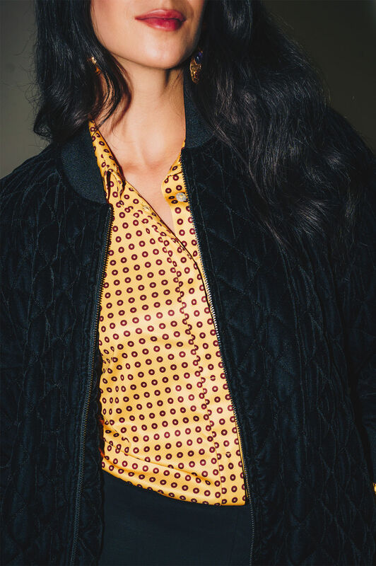 Maliparmi GIACCONE SWEET VELVET Nero JA534461050