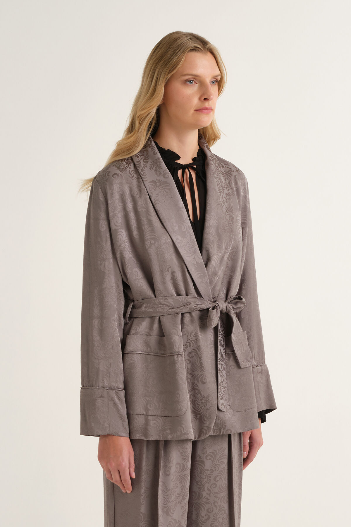 Maliparmi GIACCA DAMASK JACQUARD Grigio JD648850684 Maliparmi GIACCA DAMASK JACQUARD Grigio JD648850684