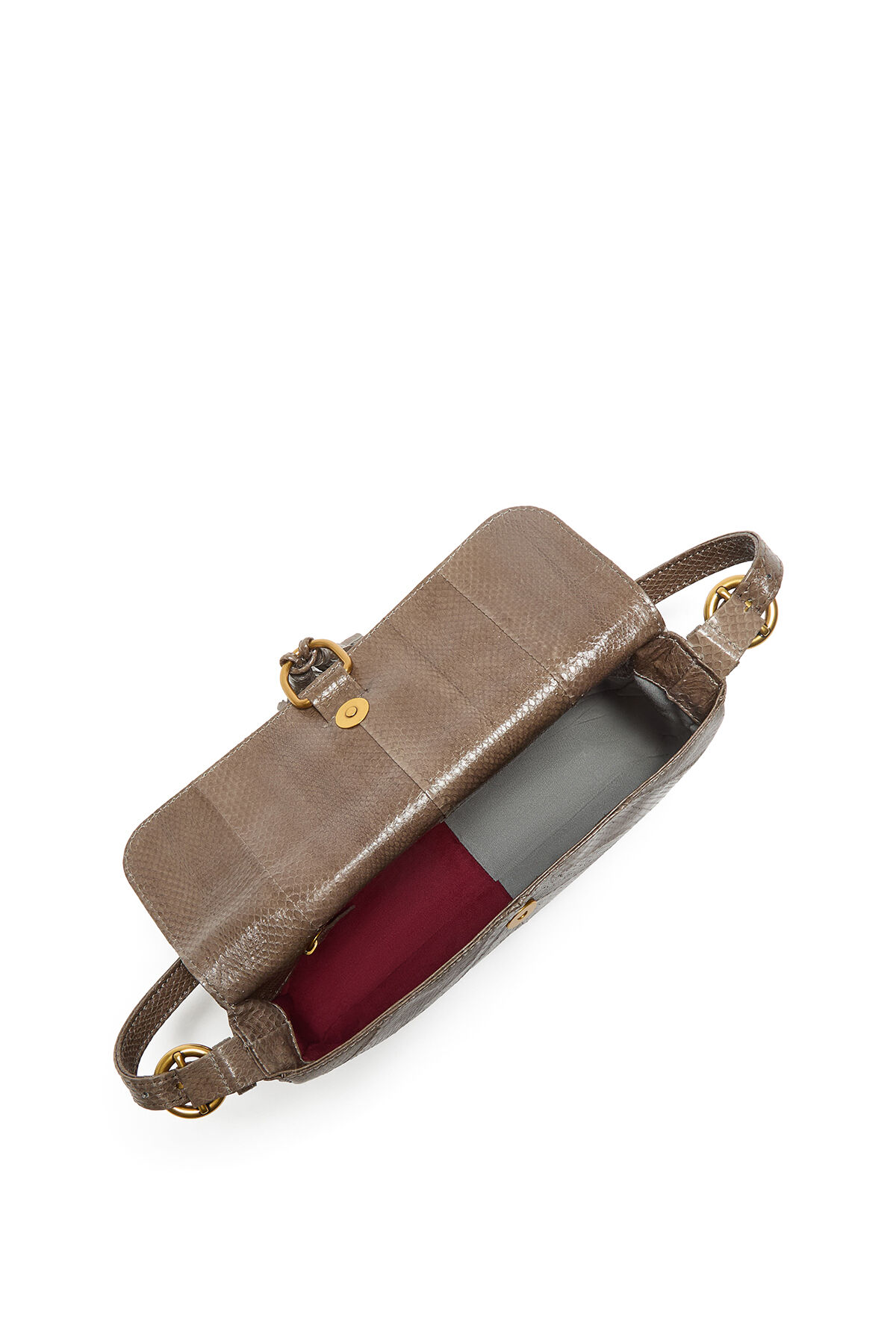 Maliparmi EXOTIC STRIPES BAGUETTE Dunkelbeige BT001301556