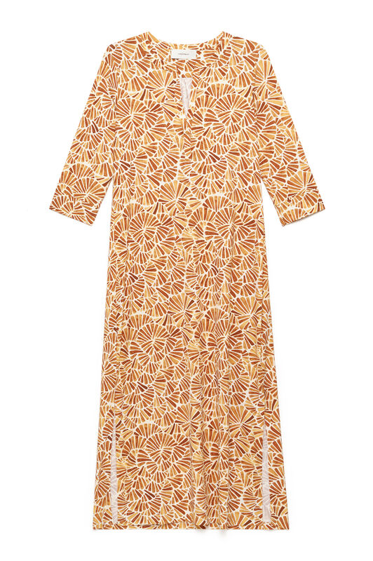 Malìparmi ABITO SHELL DRESS Yellow JF667370672