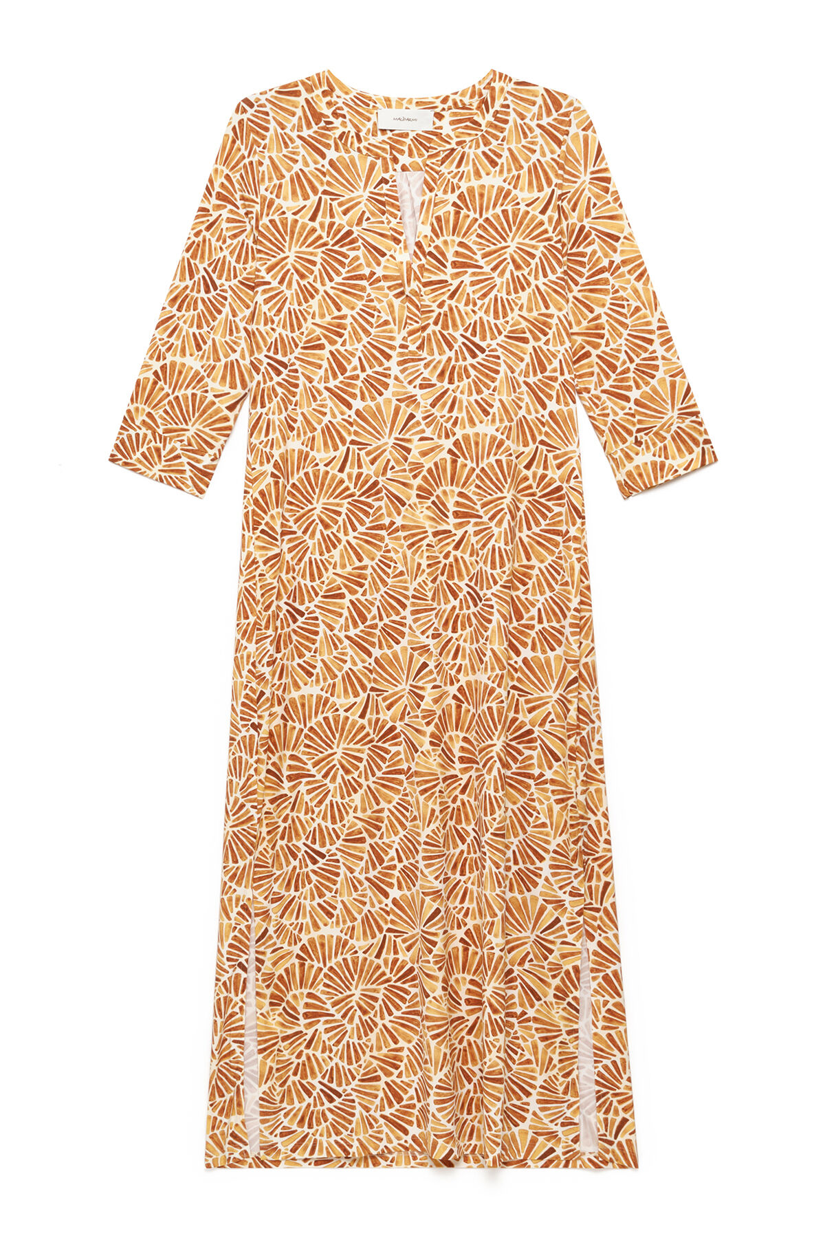 Malìparmi ABITO SHELL DRESS Yellow JF667370672