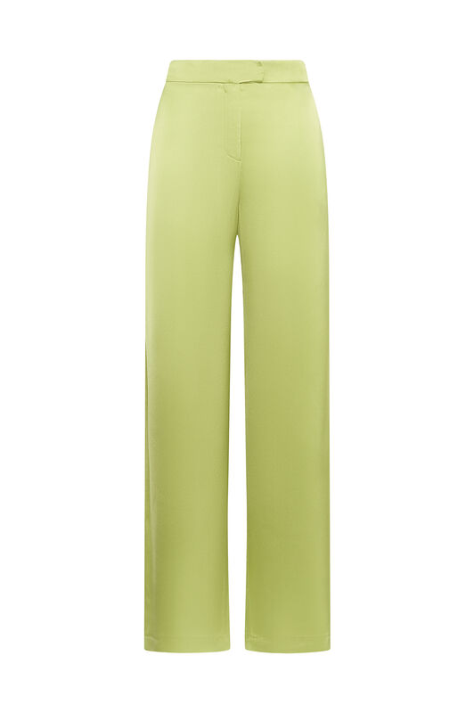 Malìparmi SHINY CADY TROUSERS Green JH807550631