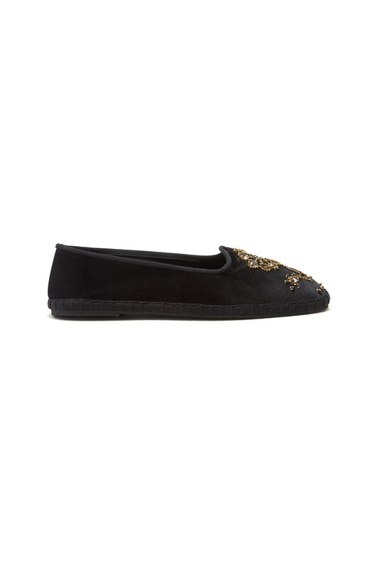 Maliparmi BABOUCHE-BIJOUX THE PRECIOUS VELVET Nero SB007861039