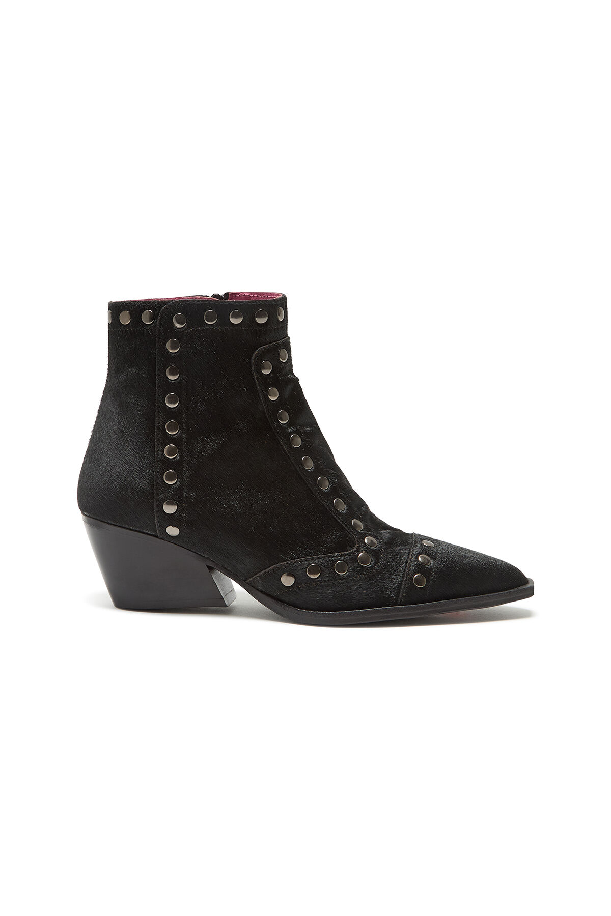 Maliparmi LEATHER REBEL ANKLE BOOT Black SY016203041