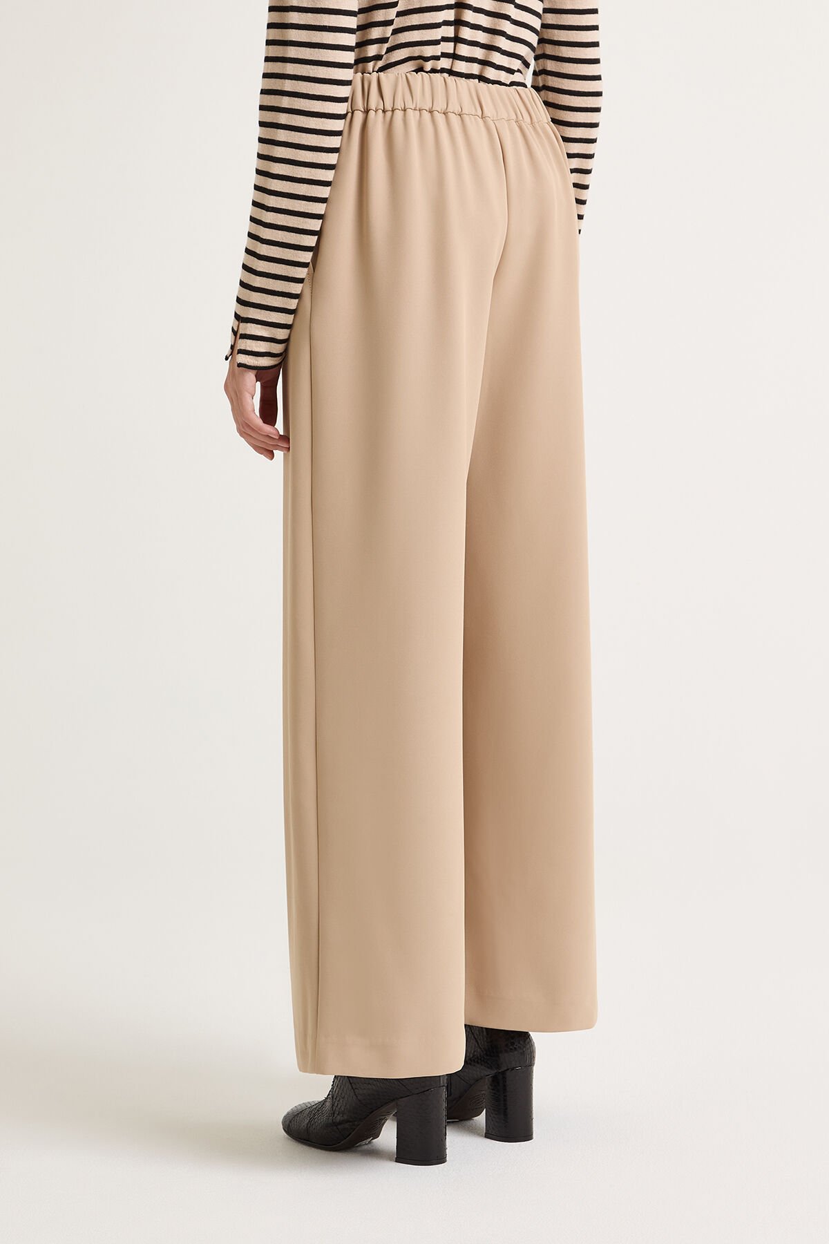 Maliparmi CADY TROUSERS Taupe JH805350658