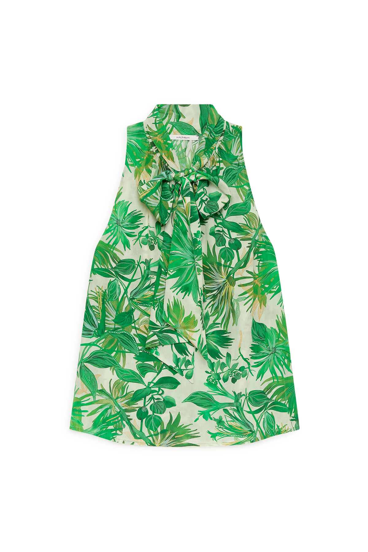 Malìparmi BOTANICAL JUNGLE TOP Green JP555850663 Malìparmi BOTANICAL JUNGLE TOP Green JP555850663
