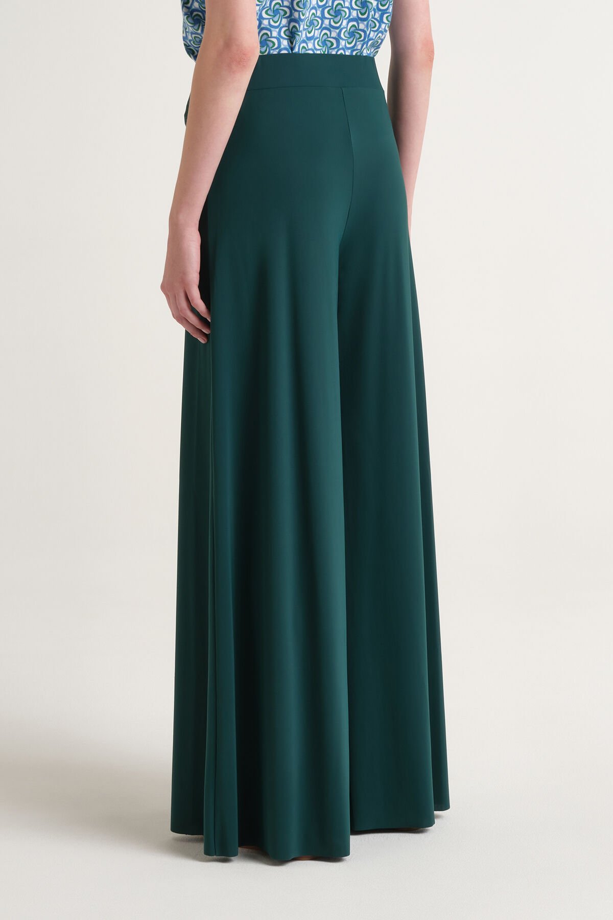 Malìparmi SOFT JERSEY PANTALÓN Verde Bosque JH011770210 Malìparmi SOFT JERSEY PANTALÓN Verde Bosque JH011770210