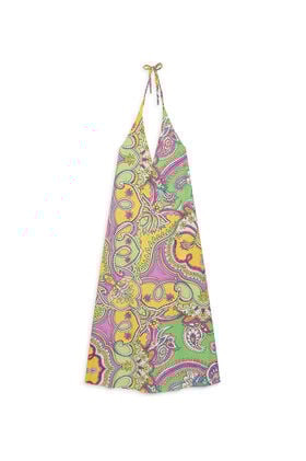 Malìparmi HIPPIE LOTUS ROBE Vert JF671170671