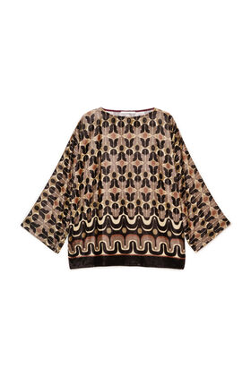 Maliparmi COLLECTION PRINT HEMD Beige JM559461057 Maliparmi COLLECTION PRINT HEMD Beige JM559461057