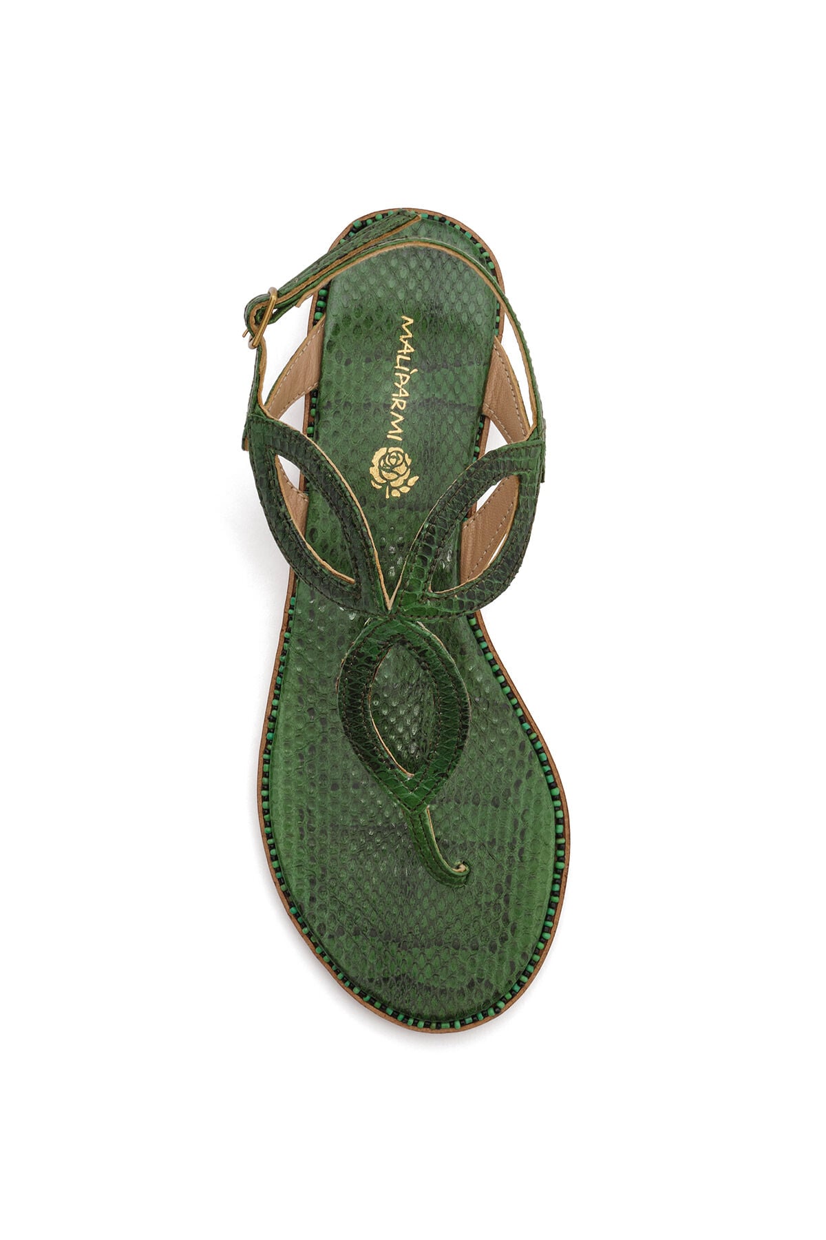 マリィ URBAN SPIN SANDALIA en Verde Hierba de mujer | Malìparmi®