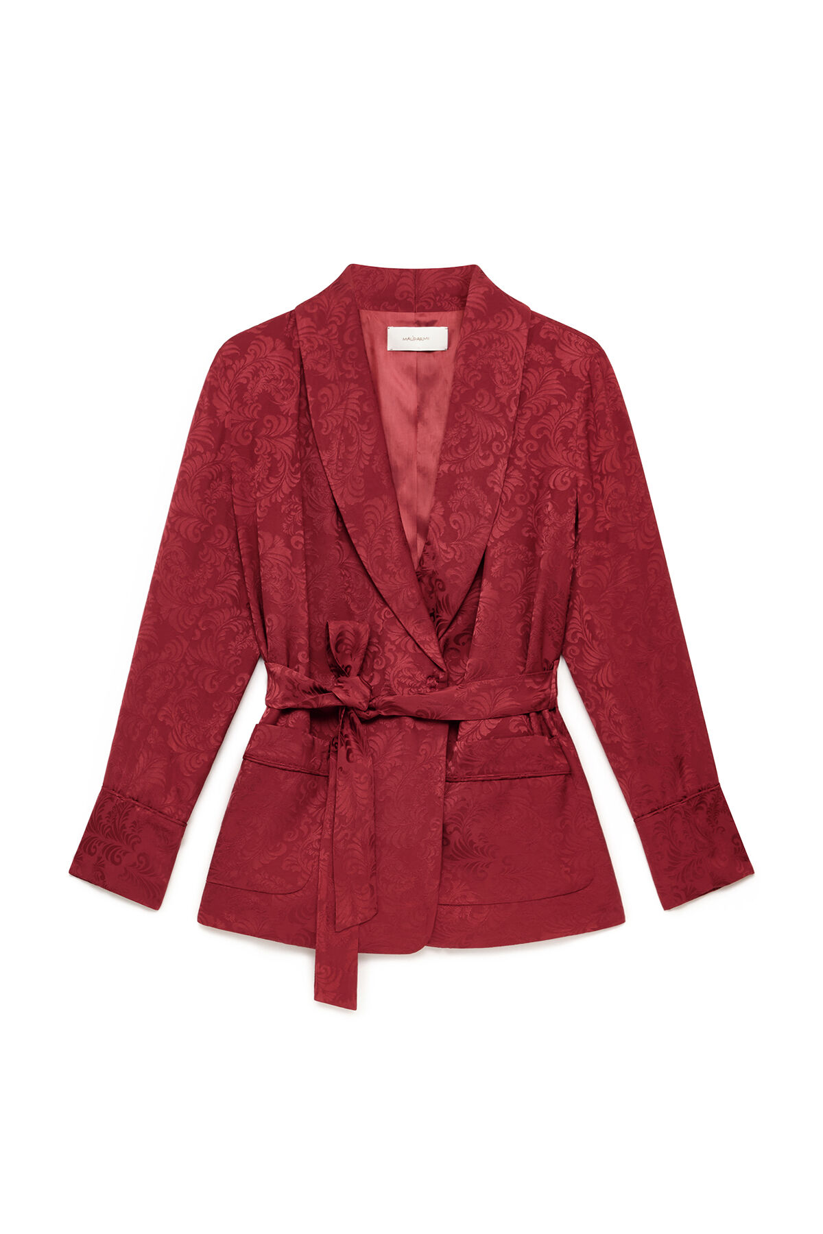 Maliparmi DAMASK JACQUARD BLAZER Dark Orange JD648850684 Maliparmi DAMASK JACQUARD BLAZER Dark Orange JD648850684