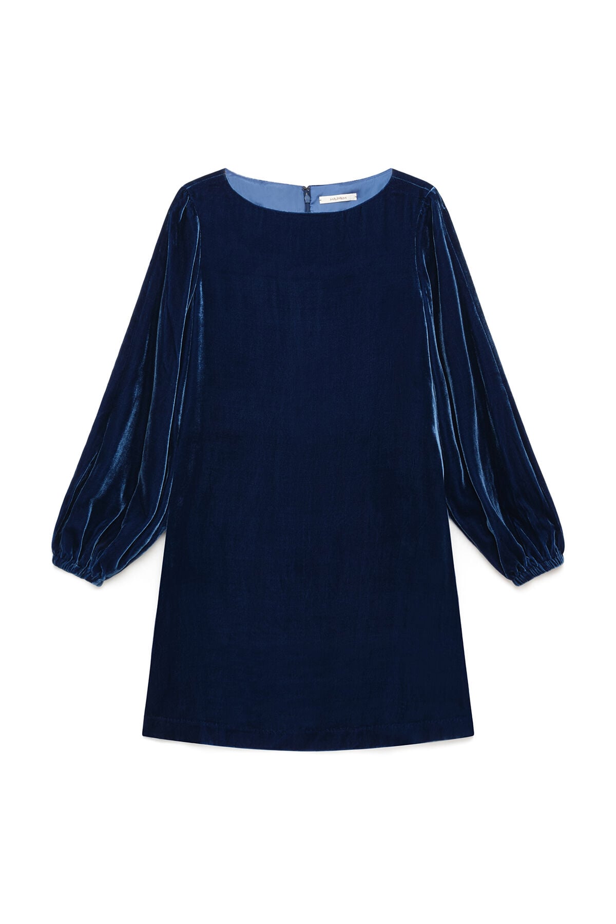 Maliparmi VELVET FLOW ROBE Bleu JF681062026